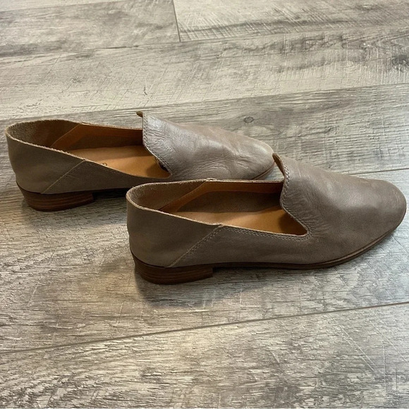Lucky Brand Cahill Leather Flats Size 9 1/2W - Picture 1 of 9